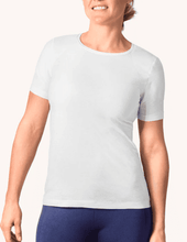 Load image into Gallery viewer, Swedish Posture - Alignment Cotton Posture T-Shirt for Women - Posture Corrector, Black or White