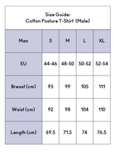 Load image into Gallery viewer, Swedish Posture - Alignment Cotton Posture T-shirt for Men, Black or White