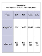 Load image into Gallery viewer, Swedish Posture - Flexi Posture Brace - Posture Corrector, Black or White