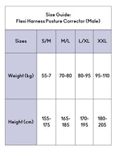 Load image into Gallery viewer, Swedish Posture - Flexi Posture Brace - Posture Corrector, Black or White