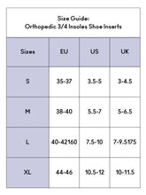 Load image into Gallery viewer, Swedish Posture - Orthopedic Insoles 3/4 - Shoe Inserts
