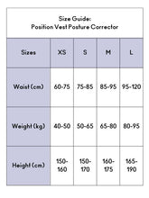 Load image into Gallery viewer, Swedish Posture - Position Posture Vest - Posture Corrector, Black