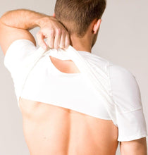 Load image into Gallery viewer, Swedish Posture - Posture Reminder T-Shirt for Men - Posture Corrector, Black or White