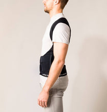 Load image into Gallery viewer, Swedish Posture - Position Posture Vest - Posture Corrector, Black
