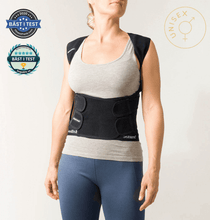 Load image into Gallery viewer, Swedish Posture - Position Posture Vest - Posture Corrector, Black