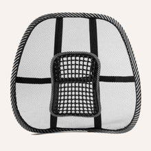 Load image into Gallery viewer, Swedish Posture - Back Rest - Ergonomic Lumbar Support, Black