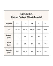 Load image into Gallery viewer, Swedish Posture - Alignment Cotton Posture T-Shirt for Women - Posture Corrector, Black or White
