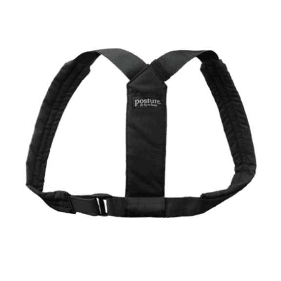 Swedish Posture - Flexi Posture Brace - Posture Corrector, Black or White