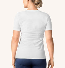 Load image into Gallery viewer, Swedish Posture - Alignment Cotton Posture T-Shirt for Women - Posture Corrector, Black or White
