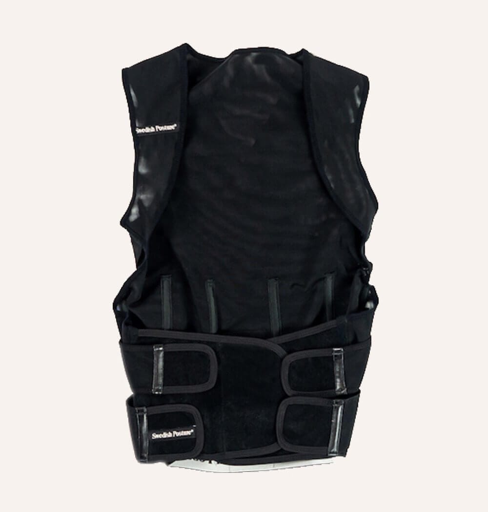 Swedish Posture - Position Posture Vest - Posture Corrector, Black