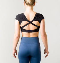 Load image into Gallery viewer, Swedish Posture - Posture Sports Top for Women - Black
