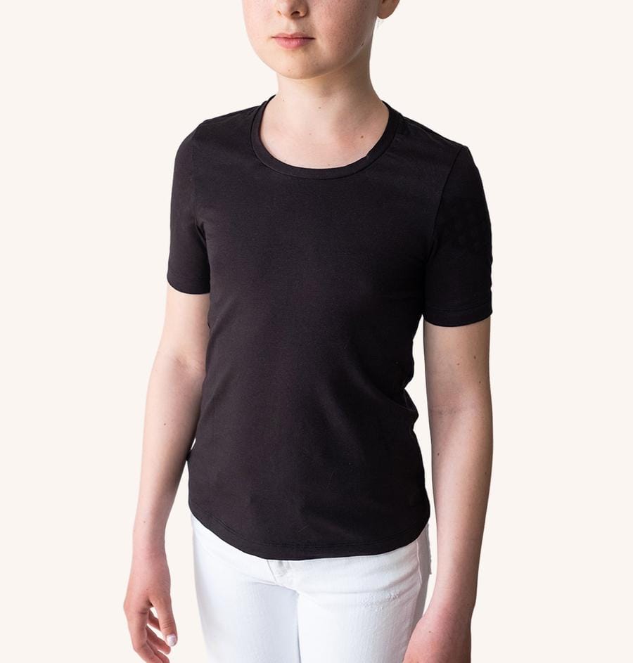 Swedish Posture - Kid's Alignment Posture T-Shirt - Black or White