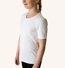 Load image into Gallery viewer, Swedish Posture - Kid&#39;s Alignment Posture T-Shirt - Black or White
