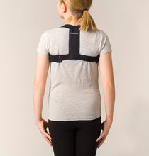 Load image into Gallery viewer, Swedish Posture Unisex Kids&#39; Flexi Harness Posture Corrector in White, Black, or Pink
