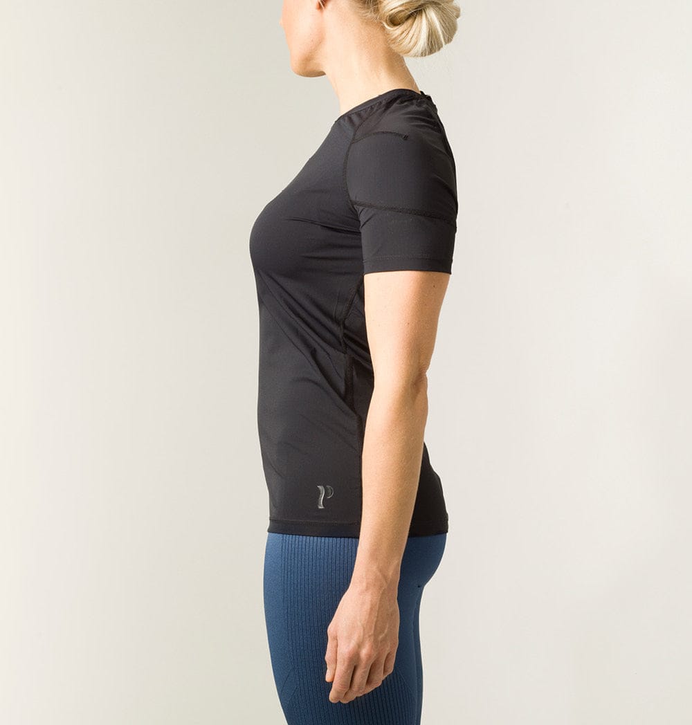 Swedish Posture - Women's Posture T-Shirt Posture Corrector Black or W –  Swedish Posture® Australia
