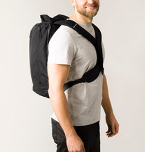 Load image into Gallery viewer, Swedish Posture Unisex Posture Vertical Backpack - Posture Correcting Backpack, Black
