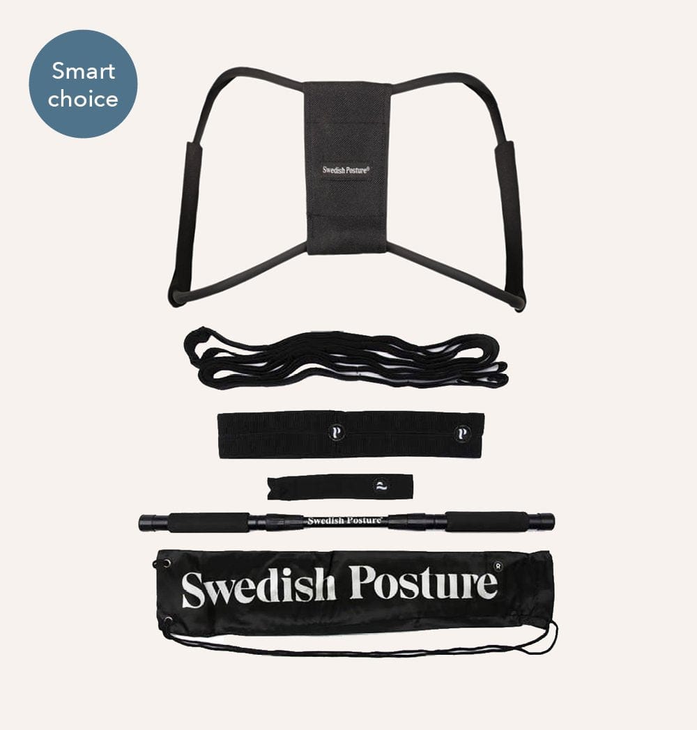 Swedish Posture Home Exercise Smart Kit: Trainer 3in1 With Mini Gym Exercise Kit
